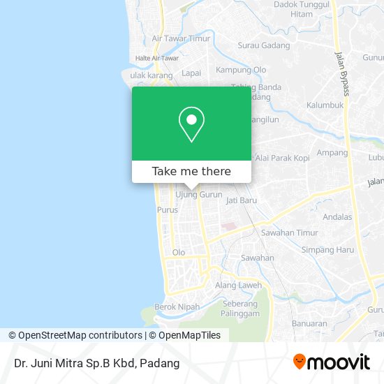 Dr. Juni Mitra Sp.B Kbd map