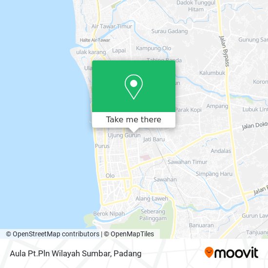 Aula Pt.Pln Wilayah Sumbar map