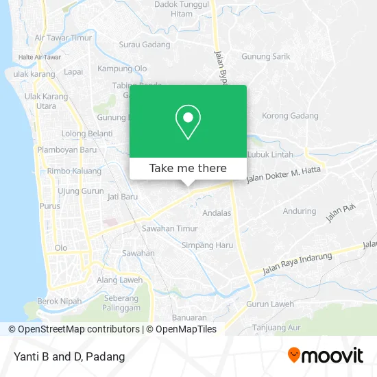 Yanti B and D map