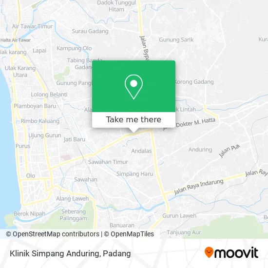 Klinik Simpang Anduring map