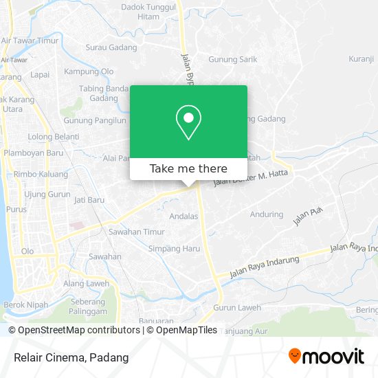 Relair Cinema map