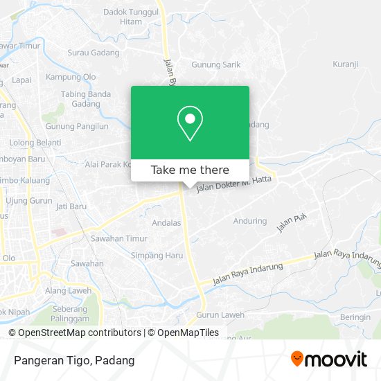 Pangeran Tigo map