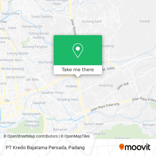 PT Kredo Bajatama Persada map