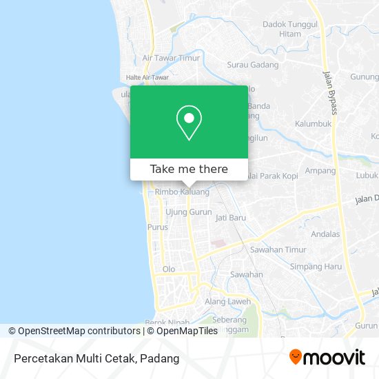 Percetakan Multi Cetak map