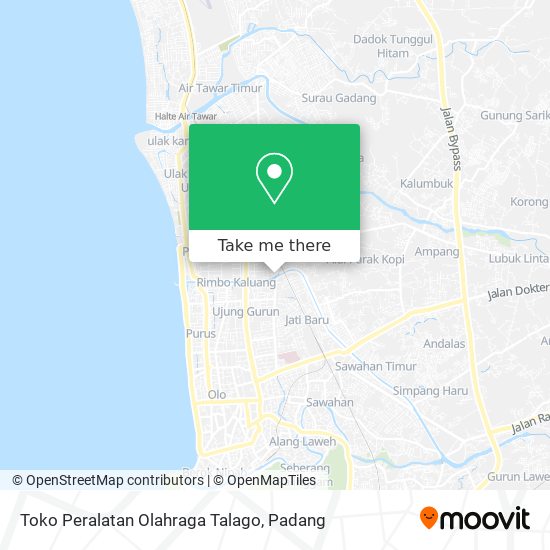 Toko Peralatan Olahraga Talago map