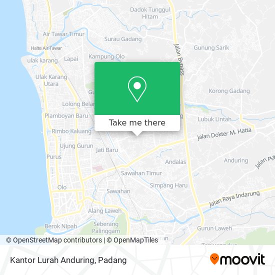 Kantor Lurah Anduring map