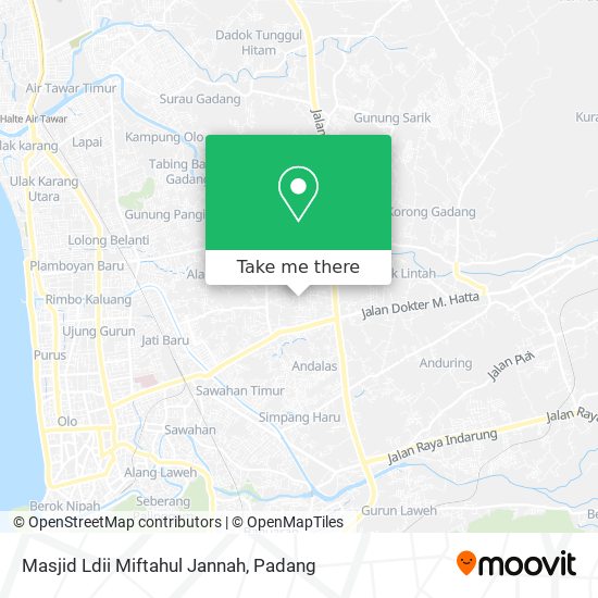 Masjid Ldii Miftahul Jannah map