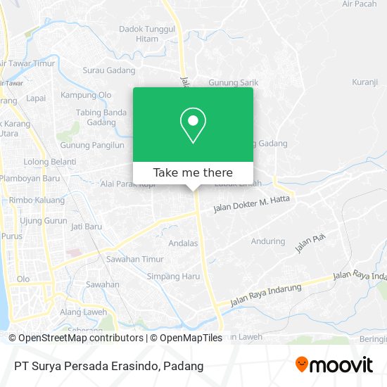PT Surya Persada Erasindo map