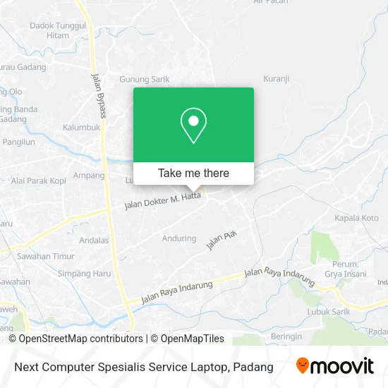 Next Computer Spesialis Service Laptop map