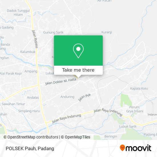 POLSEK Pauh map