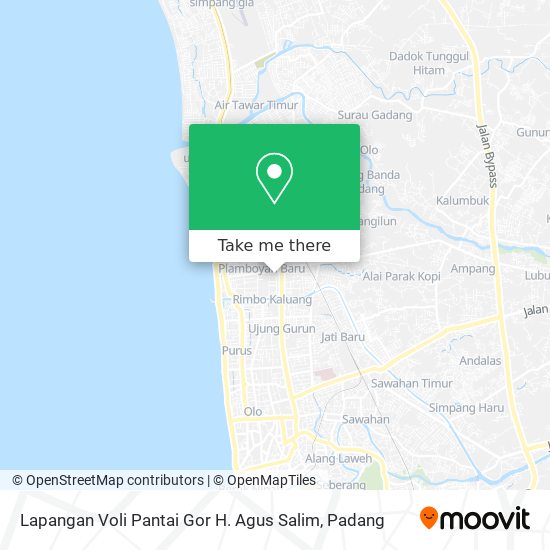 Lapangan Voli Pantai Gor H. Agus Salim map