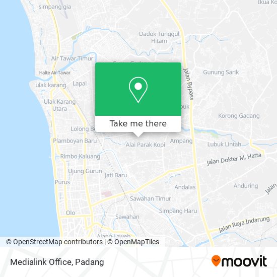 Medialink Office map