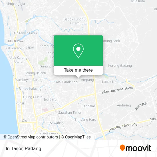 In Tailor map