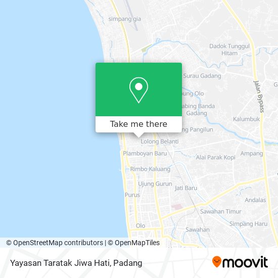 Yayasan Taratak Jiwa Hati map