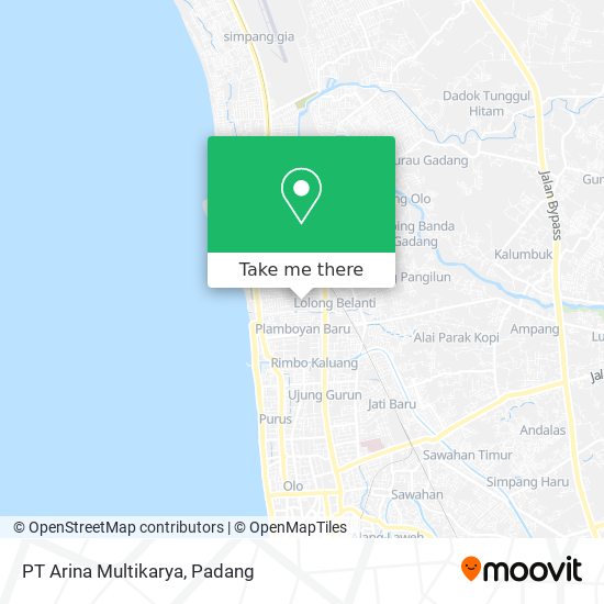 PT Arina Multikarya map