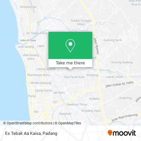 Es Tebak Aa Kaisa map