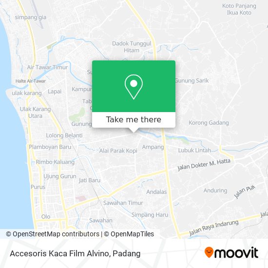 Accesoris Kaca Film Alvino map