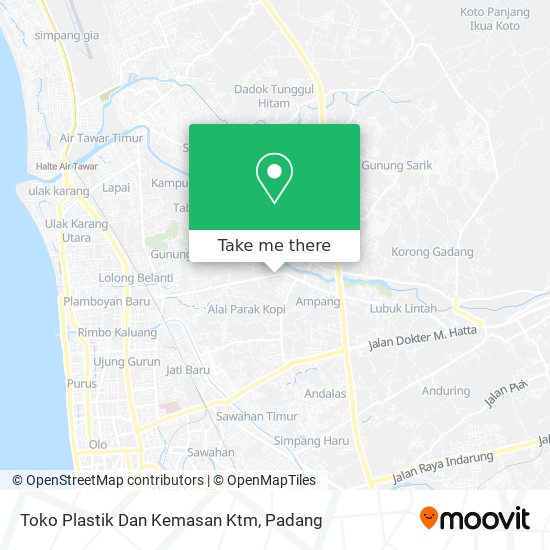 Toko Plastik Dan Kemasan Ktm map