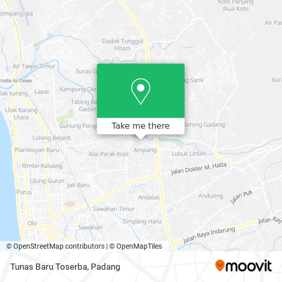 Tunas Baru Toserba map