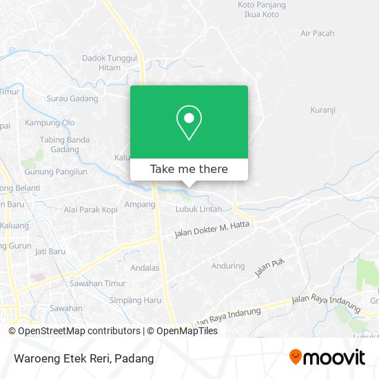 Waroeng Etek Reri map