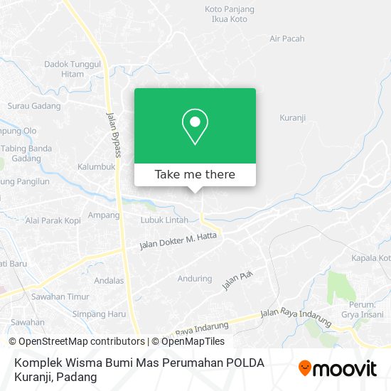 Komplek Wisma Bumi Mas Perumahan POLDA Kuranji map