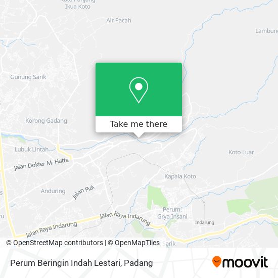 Perum Beringin Indah Lestari map