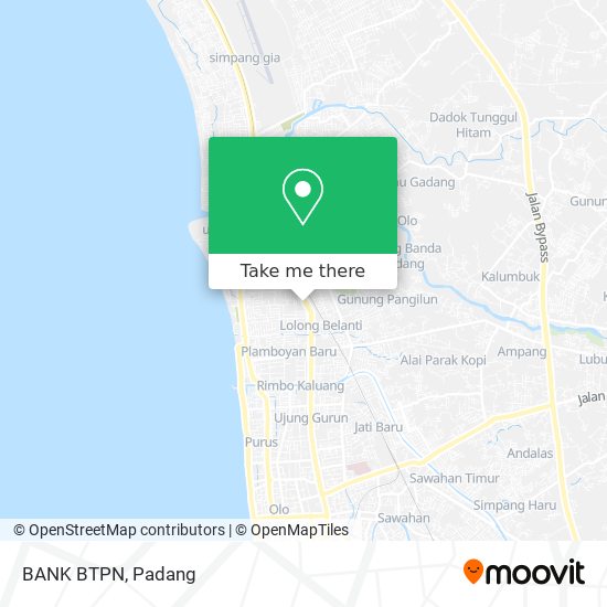 BANK BTPN map