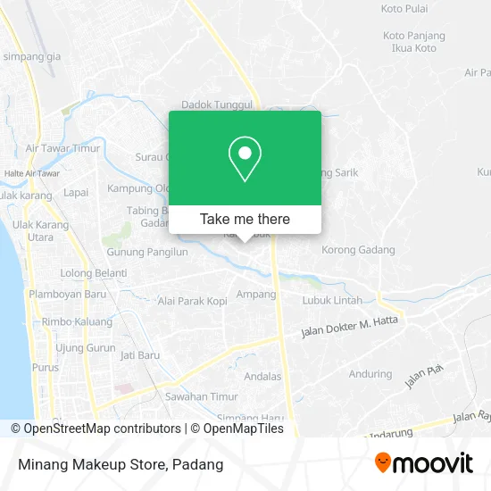Minang Makeup Store map