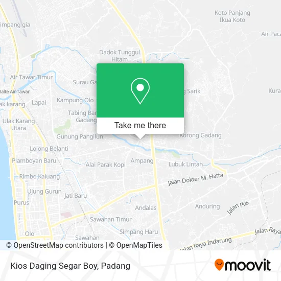 Kios Daging Segar Boy map