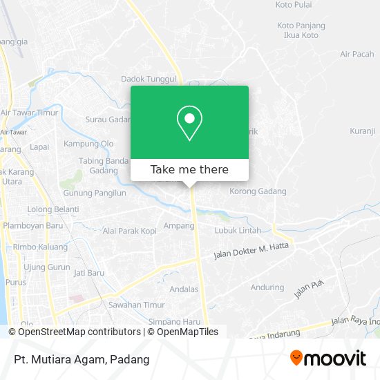 Pt. Mutiara Agam map