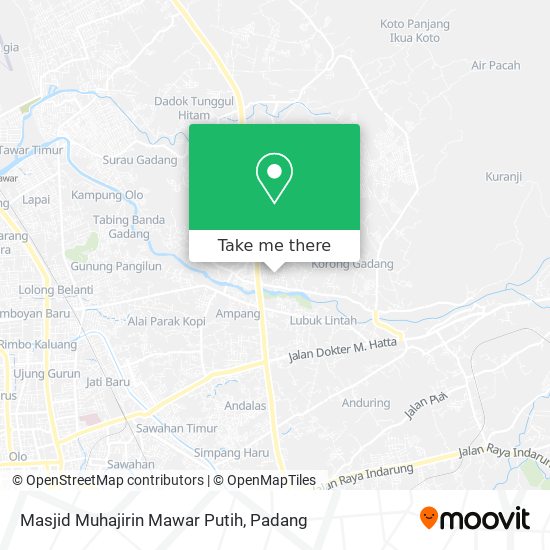 Masjid Muhajirin Mawar Putih map