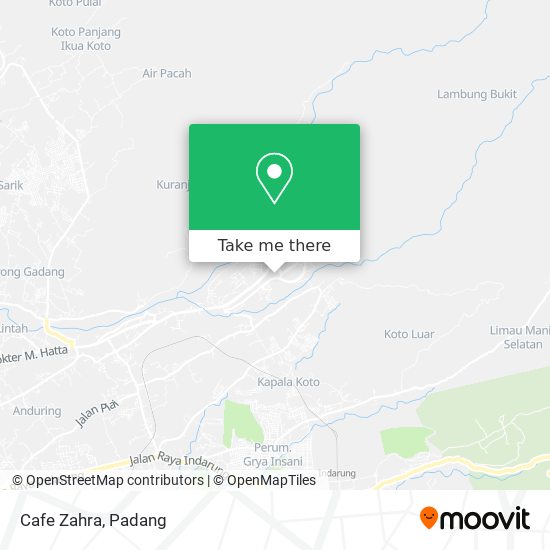 Cafe Zahra map