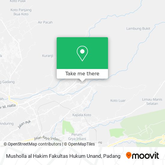 Musholla al Hakim Fakultas Hukum Unand map
