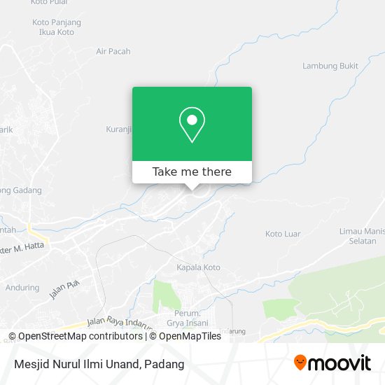 Mesjid Nurul Ilmi Unand map