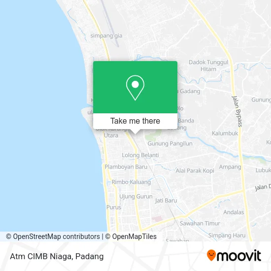 Atm CIMB Niaga map