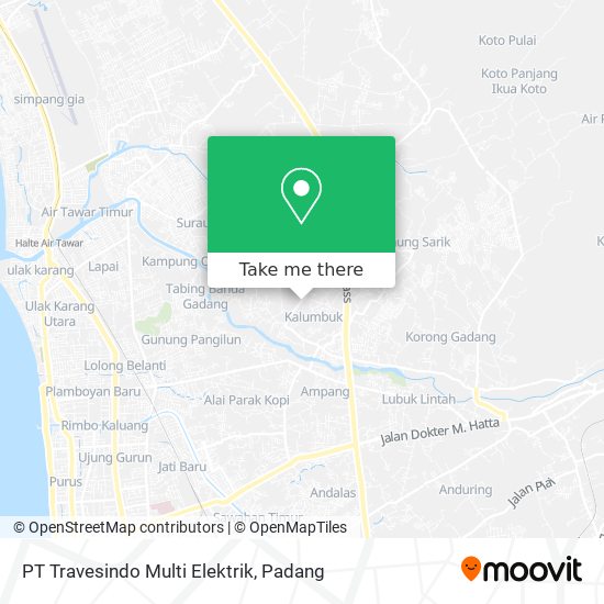 PT Travesindo Multi Elektrik map