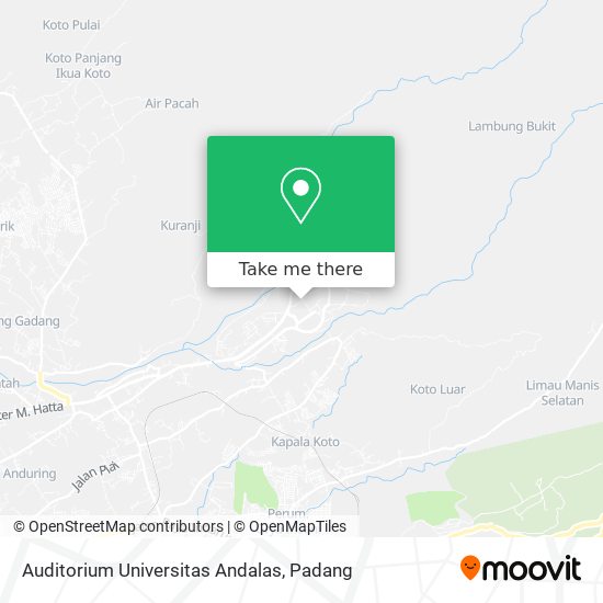 Auditorium Universitas Andalas map