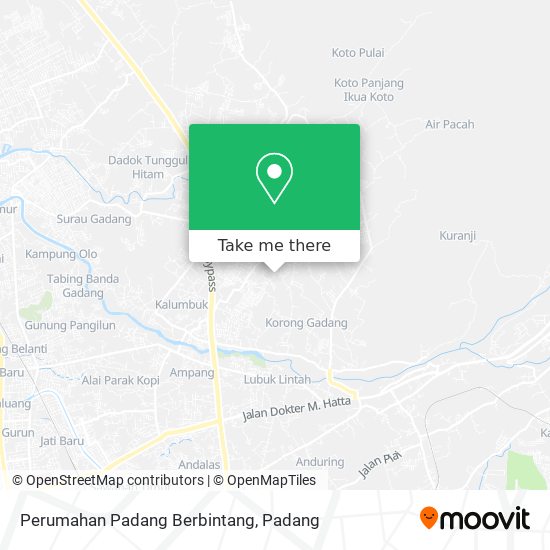 Perumahan Padang Berbintang map