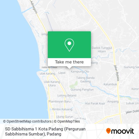 SD Sabbihisma 1 Kota Padang (Perguruan Sabbihisma Sumbar) map
