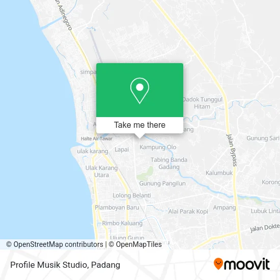 Profile Musik Studio map