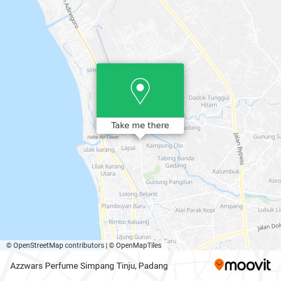 Azzwars Perfume Simpang Tinju map