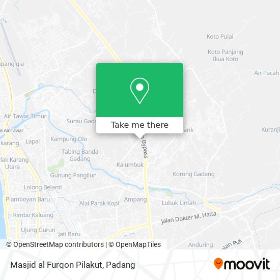 Masjid al Furqon Pilakut map