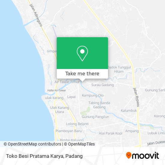 Toko Besi Pratama Karya map
