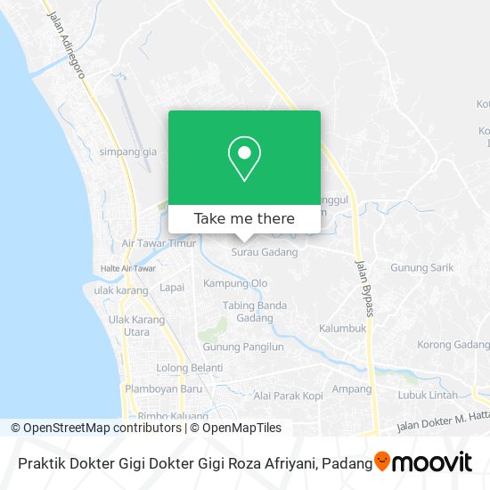 Praktik Dokter Gigi Dokter Gigi Roza Afriyani map