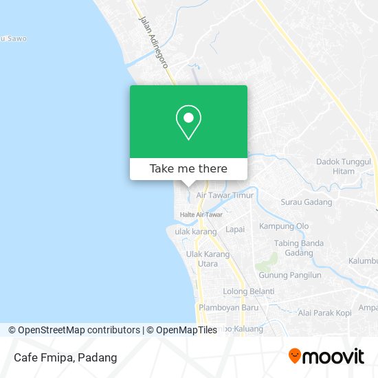 Cafe Fmipa map