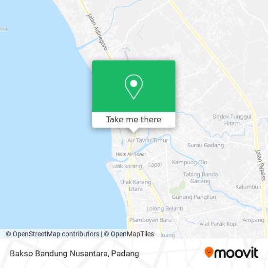 Bakso Bandung Nusantara map