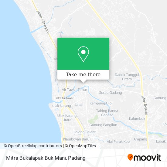 Mitra Bukalapak Buk Mani map