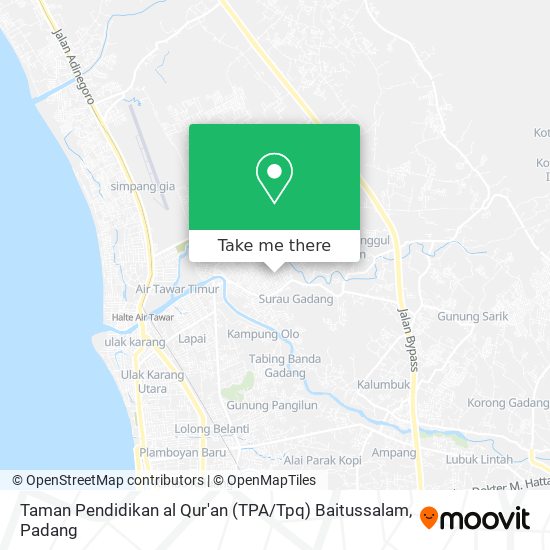 Taman Pendidikan al Qur'an (TPA / Tpq) Baitussalam map