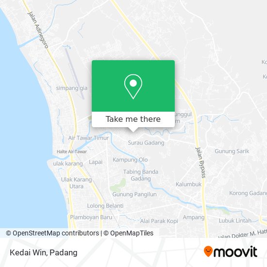 Kedai Win map