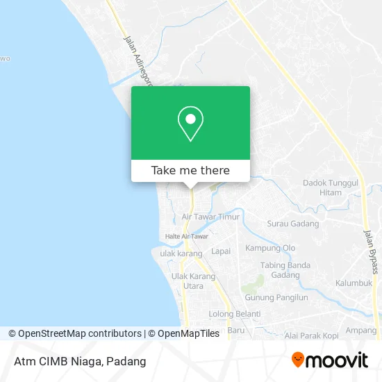 Atm CIMB Niaga map